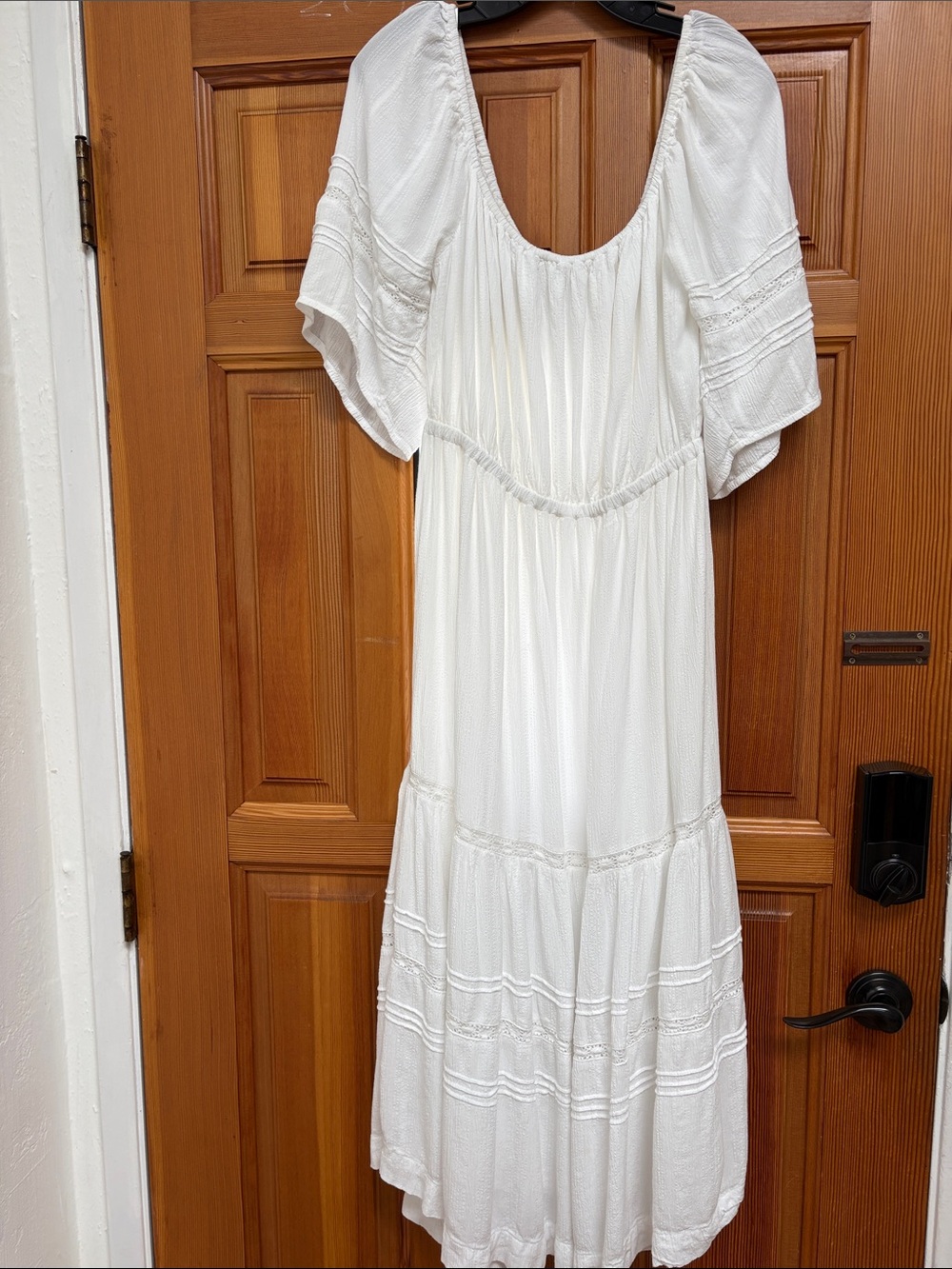 ZSupply  Boho Midi Dress with Flutter Sleeves